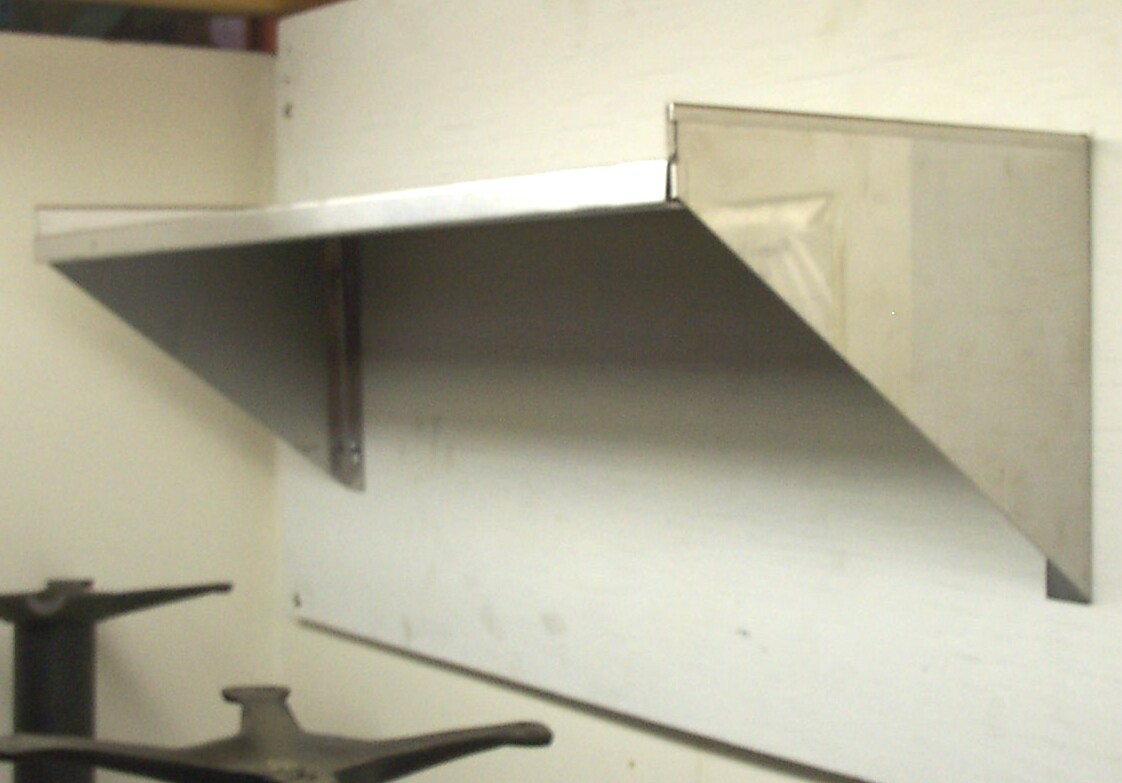 14" x 48" Commercial Stainless Steel Restaurant Kitchen Shelf Wall Shelving 