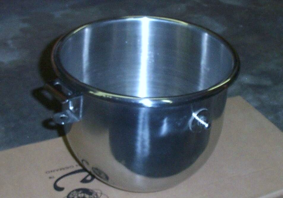 hobart mixer attachment stainless steel mixer bowl