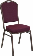 commercial restaurant banquet stacking chairs burgundy