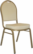 restaurant stack chair beige