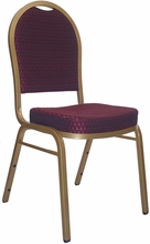 restaurant stack chair burgundy