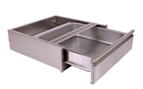 stainless steel add on drawer